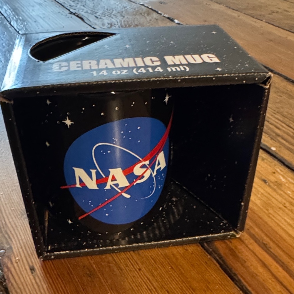 New in Box - NASA Ceramic Mug